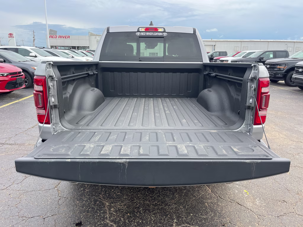 2019 Billet Silver Metallic Clearcoat Ram 1500 Longhorn 4X4 Truck