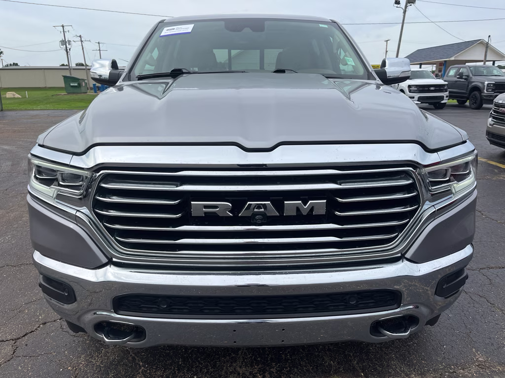 2019 Billet Silver Metallic Clearcoat Ram 1500 Longhorn 4X4 Truck