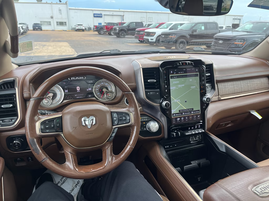 2019 Billet Silver Metallic Clearcoat Ram 1500 Longhorn 4X4 Truck