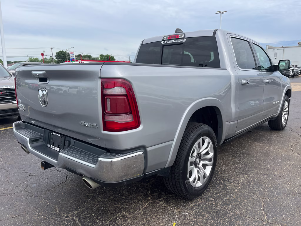 2019 Billet Silver Metallic Clearcoat Ram 1500 Longhorn 4X4 Truck