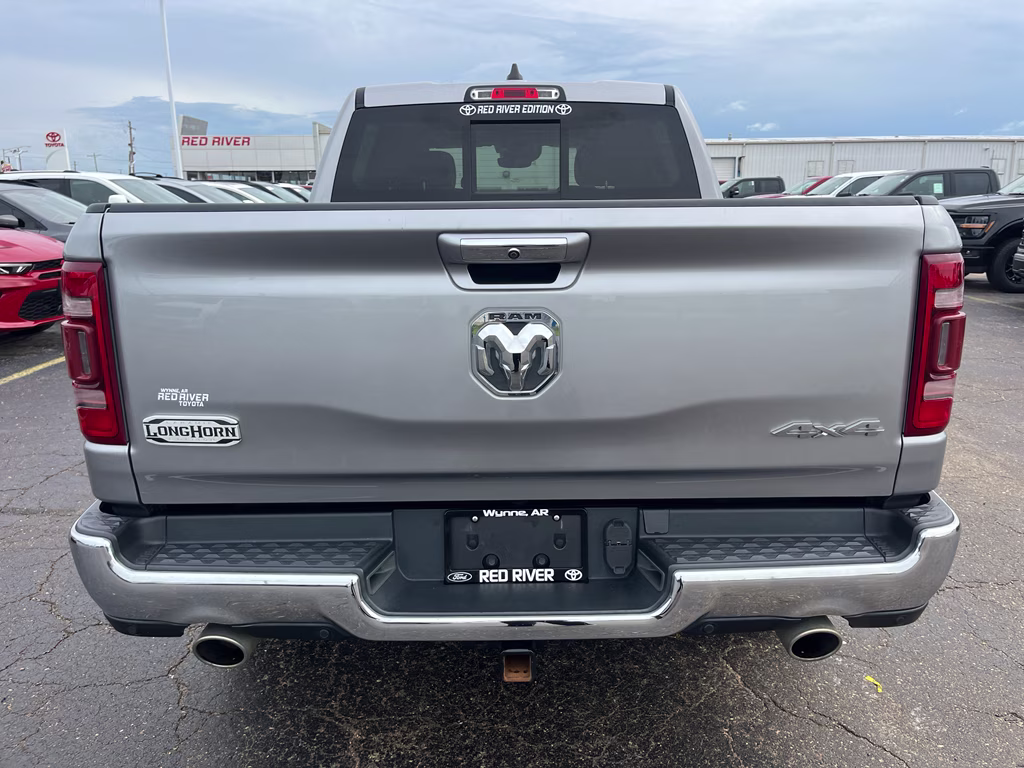 2019 Billet Silver Metallic Clearcoat Ram 1500 Longhorn 4X4 Truck