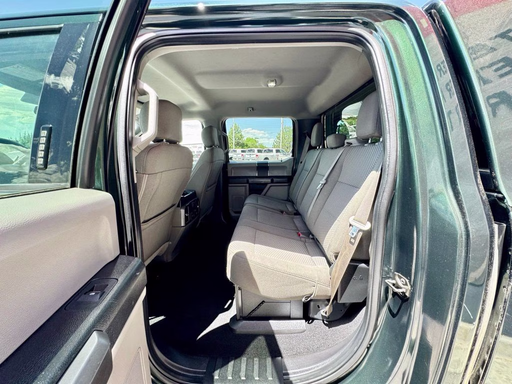 2019 Green Ford Super Duty F-350 SRW XLT 4X4 Truck