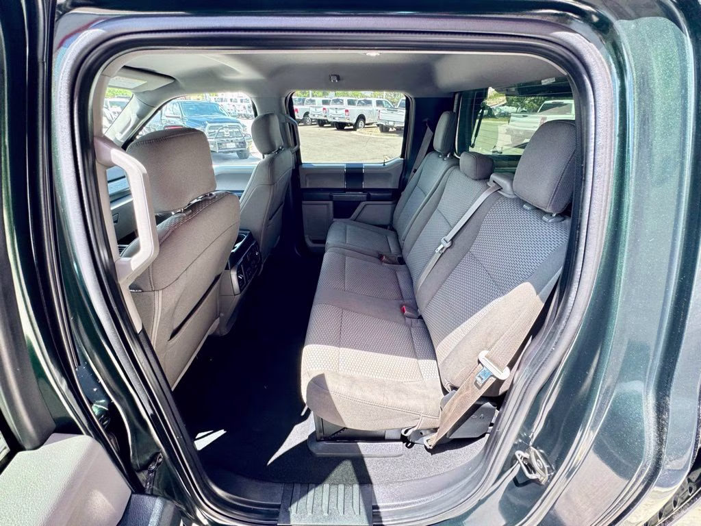 2019 Green Ford Super Duty F-350 SRW XLT 4X4 Truck