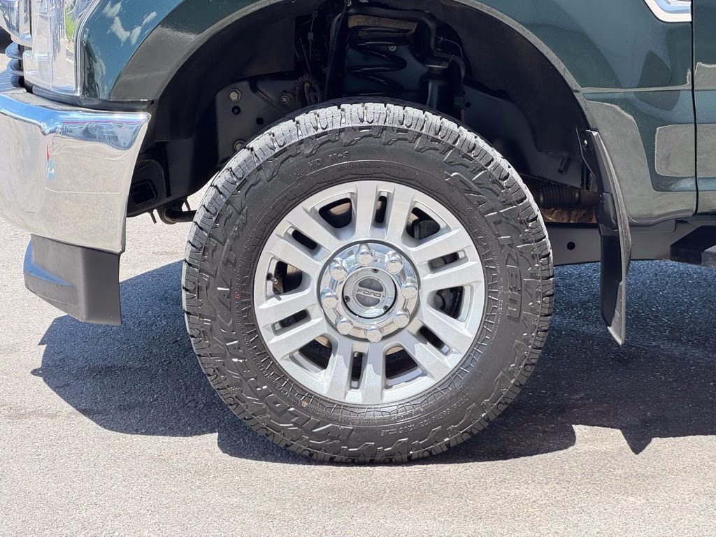 2019 Green Ford Super Duty F-350 SRW XLT 4X4 Truck