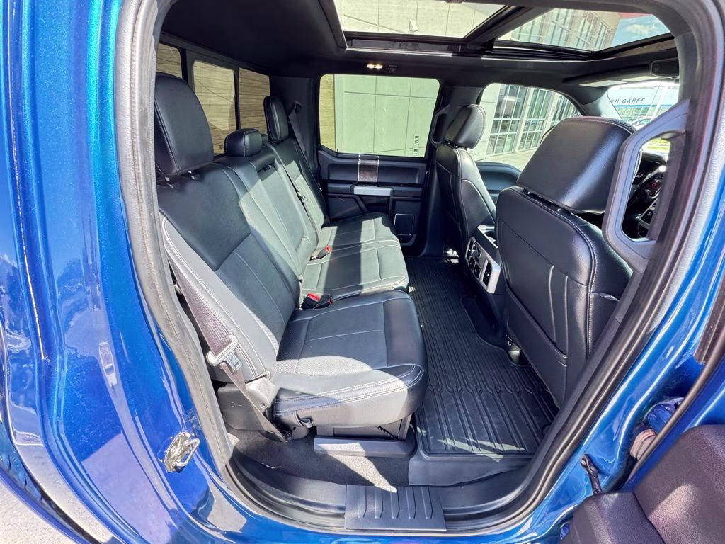 2022 Blue Metallic Ford Super Duty F-350 DRW Lariat 4X4 Truck