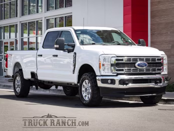2023 White Ford Super Duty F-350 SRW XLT 4X4 Truck