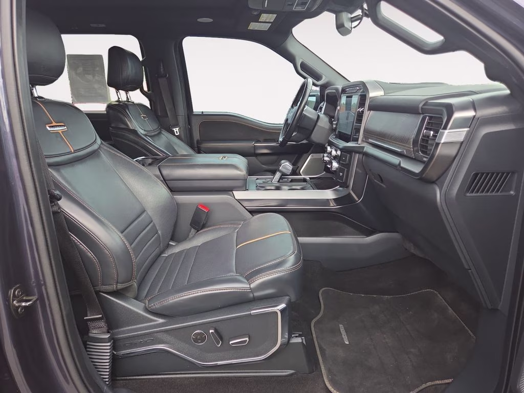 2021 Gray Ford F-150 Platinum 4X4 Truck