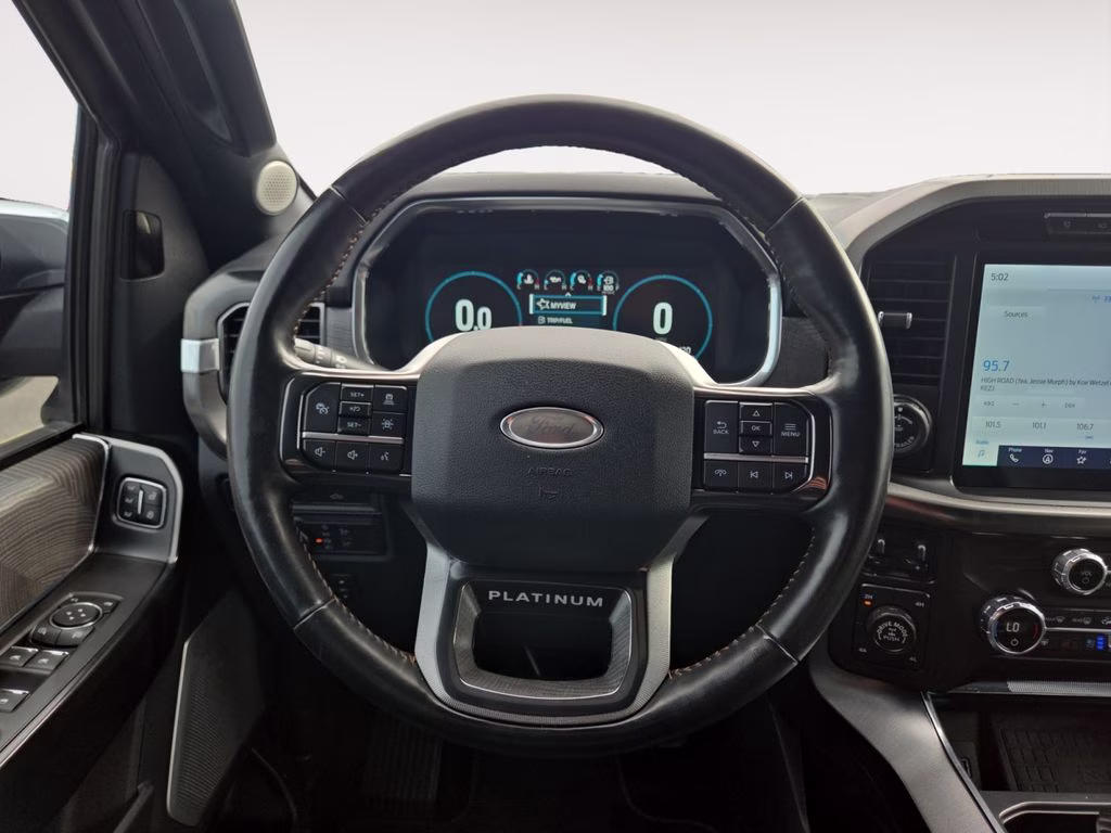 2021 Gray Ford F-150 Platinum 4X4 Truck