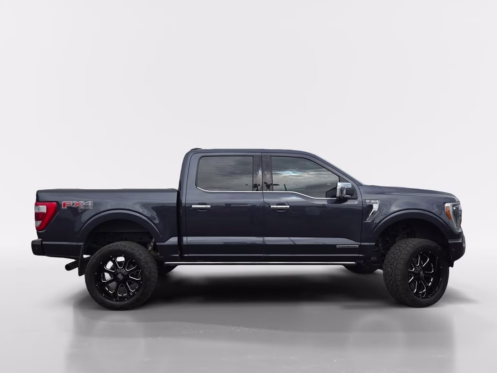 2021 Gray Ford F-150 Platinum 4X4 Truck