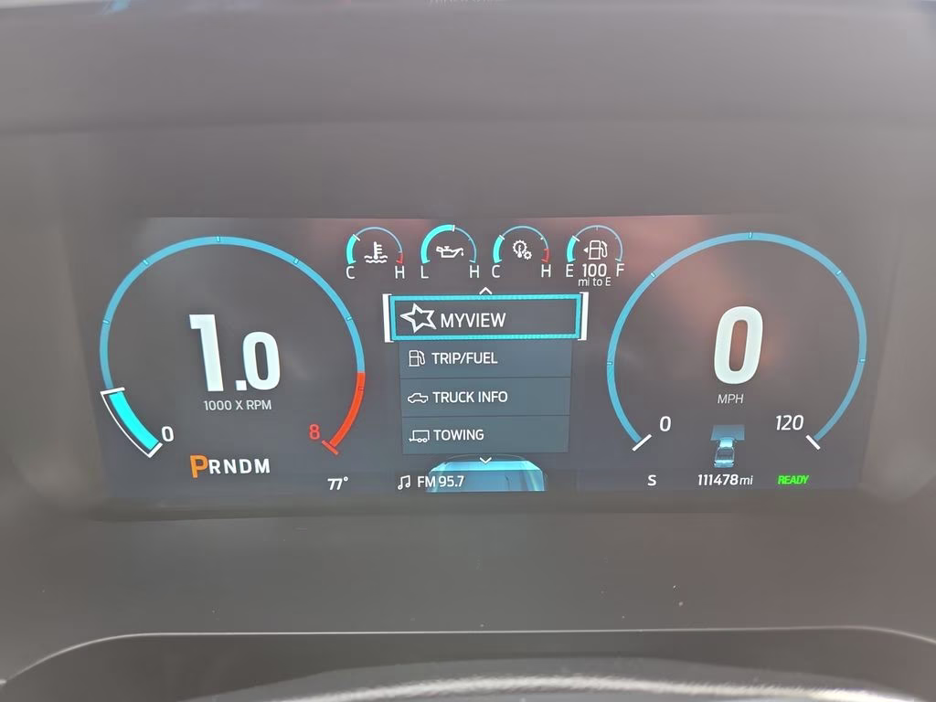 2021 Gray Ford F-150 Platinum 4X4 Truck