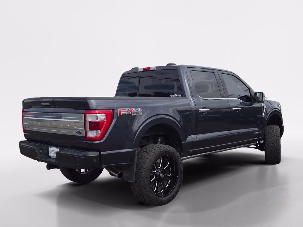 2021 Gray Ford F-150 Platinum 4X4 Truck