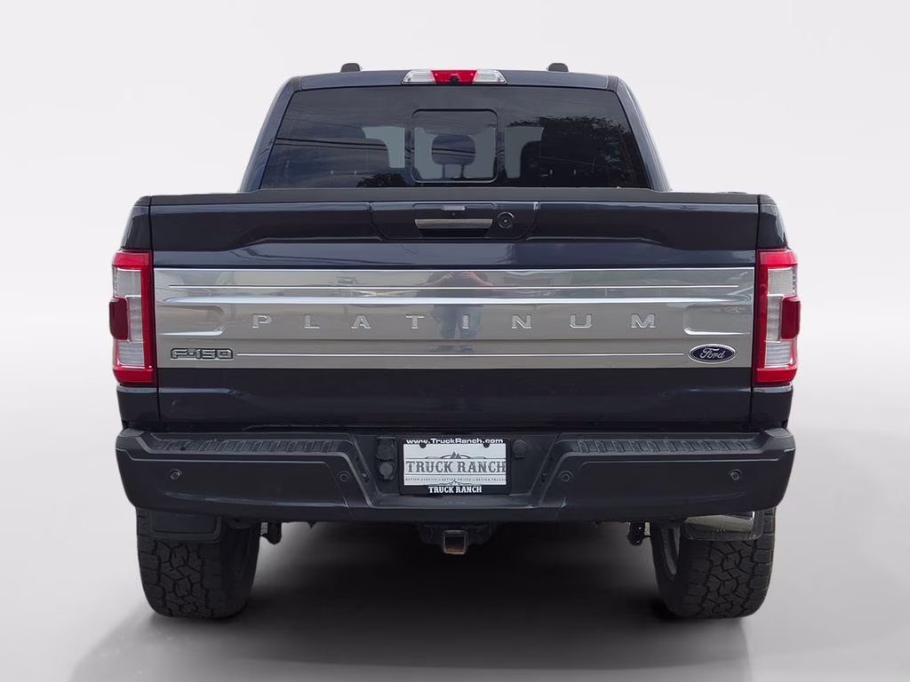 2021 Gray Ford F-150 Platinum 4X4 Truck