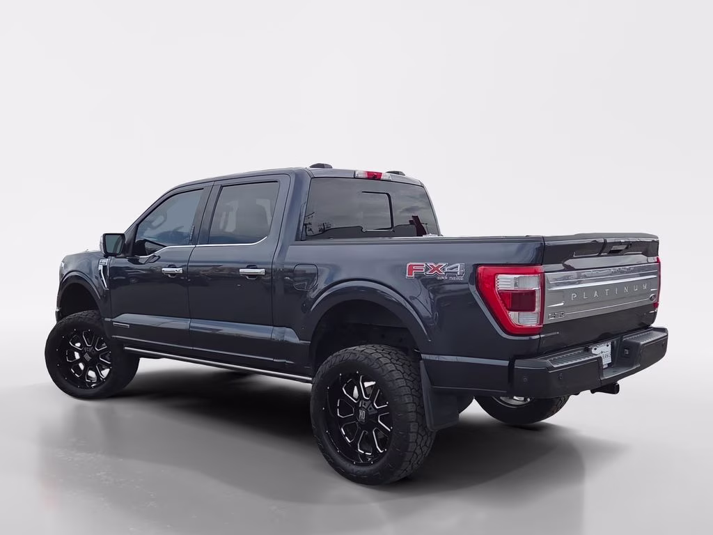 2021 Gray Ford F-150 Platinum 4X4 Truck