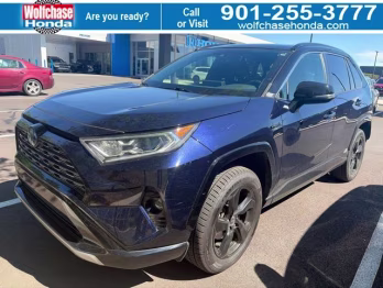 2020 Midnight Black Toyota RAV4 Hybrid XSE AWD SUV
