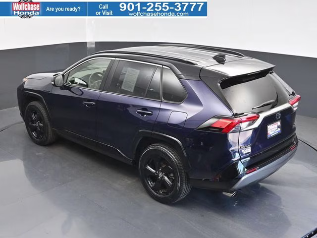 2020 Midnight Black Toyota RAV4 Hybrid XSE AWD SUV