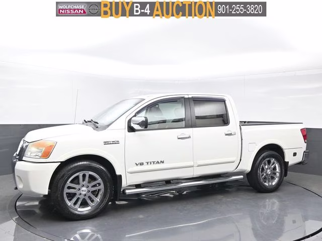 2012 Blizzard Pearl Nissan Titan SL RWD Truck