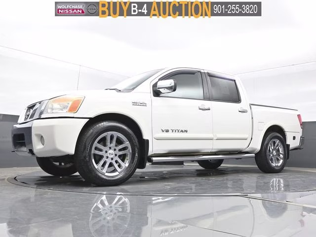 2012 Blizzard Pearl Nissan Titan SL RWD Truck