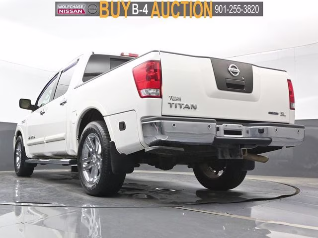 2012 Blizzard Pearl Nissan Titan SL RWD Truck