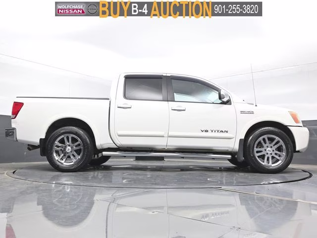 2012 Blizzard Pearl Nissan Titan SL RWD Truck