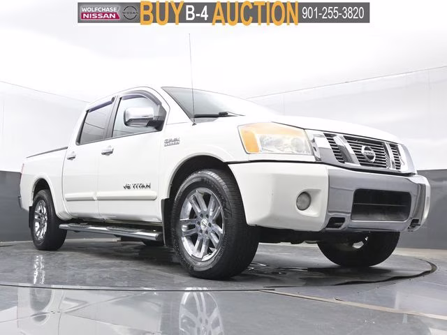 2012 Blizzard Pearl Nissan Titan SL RWD Truck