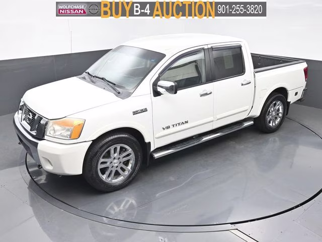 2012 Blizzard Pearl Nissan Titan SL RWD Truck