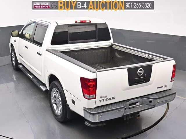 2012 Blizzard Pearl Nissan Titan SL RWD Truck