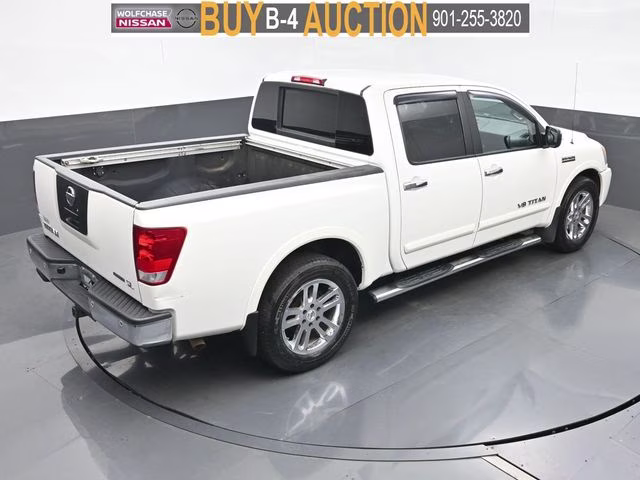 2012 Blizzard Pearl Nissan Titan SL RWD Truck