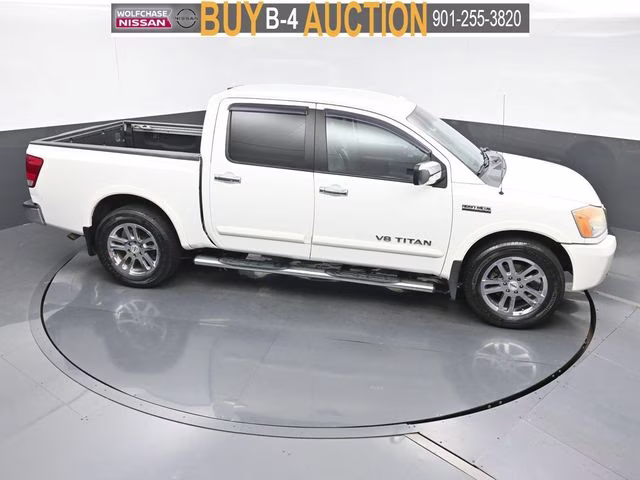 2012 Blizzard Pearl Nissan Titan SL RWD Truck