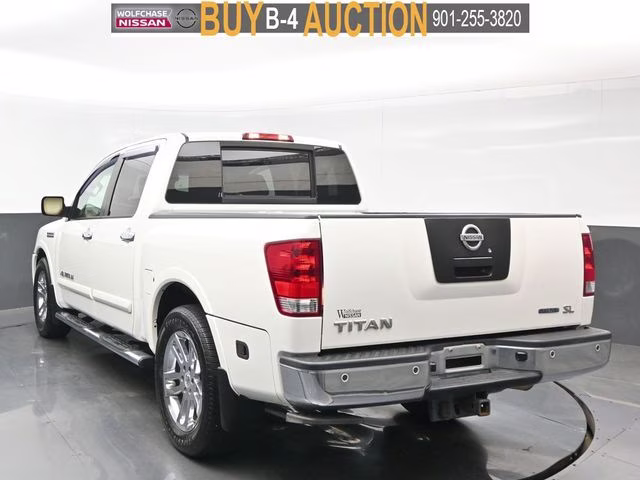 2012 Blizzard Pearl Nissan Titan SL RWD Truck