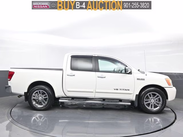 2012 Blizzard Pearl Nissan Titan SL RWD Truck