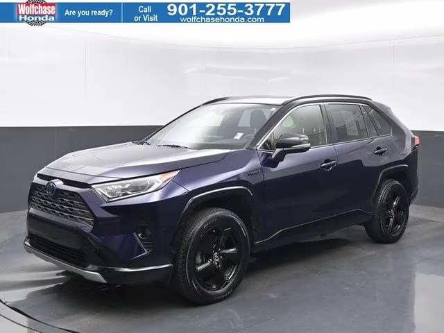 2020 Midnight Black Toyota RAV4 Hybrid XSE AWD SUV