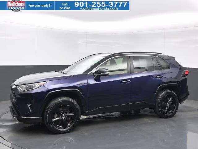 2020 Midnight Black Toyota RAV4 Hybrid XSE AWD SUV