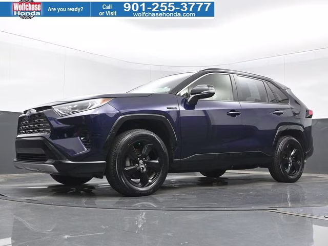 2020 Midnight Black Toyota RAV4 Hybrid XSE AWD SUV