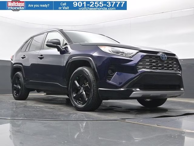 2020 Midnight Black Toyota RAV4 Hybrid XSE AWD SUV
