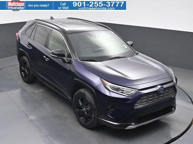 2020 Midnight Black Toyota RAV4 Hybrid XSE AWD SUV