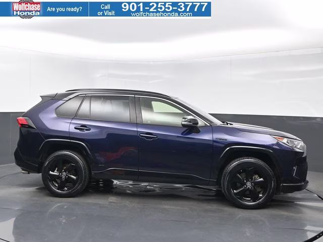2020 Midnight Black Toyota RAV4 Hybrid XSE AWD SUV