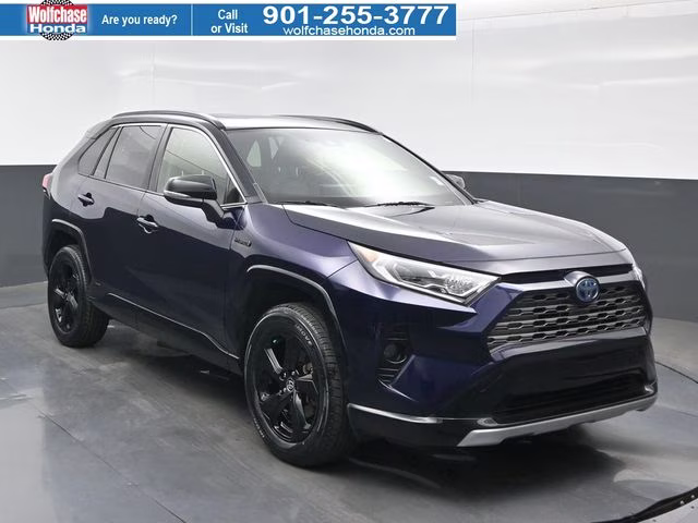 2020 Midnight Black Toyota RAV4 Hybrid XSE AWD SUV