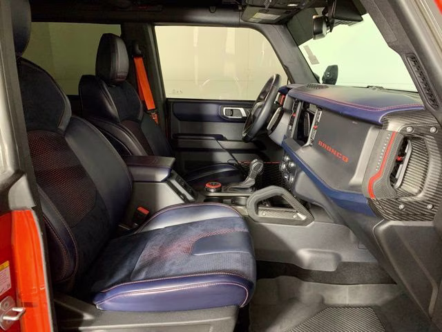 2023 Hot Pepper Red Metallic Tinted Clearcoat Ford Bronco Raptor 4X4 SUV