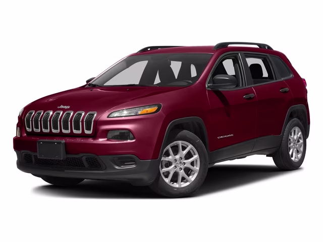 2016 Deep Cherry Red Crystal Pearlcoat Jeep Cherokee Sport 4X4