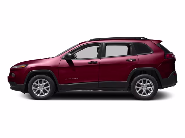 2016 Deep Cherry Red Crystal Pearlcoat Jeep Cherokee Sport 4X4