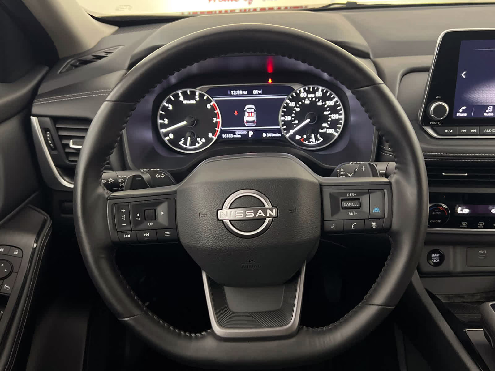 2025 Super Black Nissan Rogue SV FWD SUV