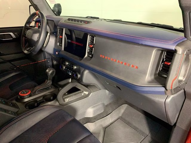 2023 Hot Pepper Red Metallic Tinted Clearcoat Ford Bronco Raptor 4X4 SUV