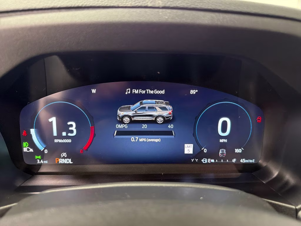 2026 CARBONIZED GRAY Ford Explorer ST-Line RWD SUV