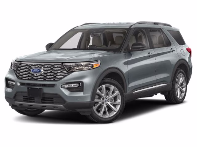 2023 Gray Metallic Ford Explorer Platinum 4X4 SUV