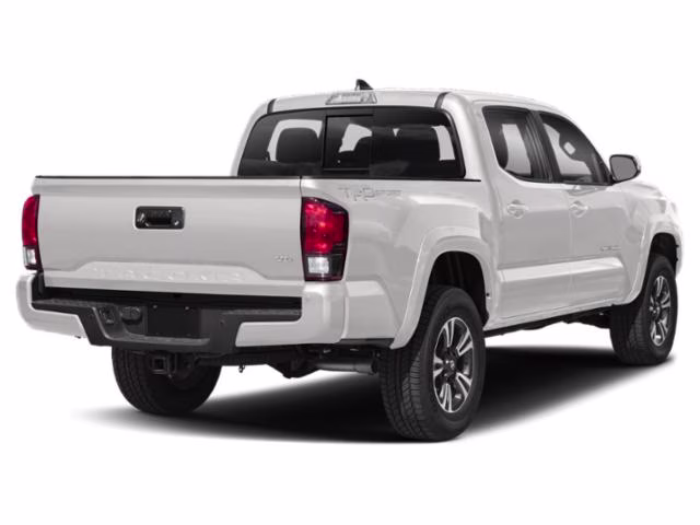 2019 Super White Toyota Tacoma TRD Sport 4X4 Truck