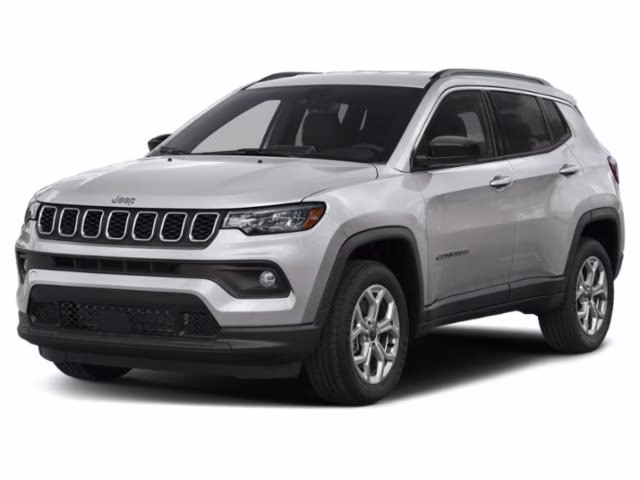 2025 Silver Zynith Metallic Clearcoat Jeep Compass Limited 4X4 SUV