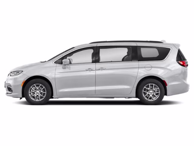 2021 Luxury White Pearlcoat Chrysler Pacifica Limited AWD Van