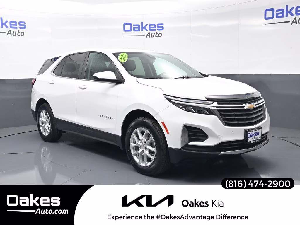 2022 Summit White Chevrolet Equinox LT AWD SUV