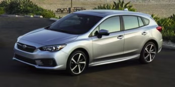 2023 Crystal Black Silica Subaru Impreza Premium AWD Hatchback