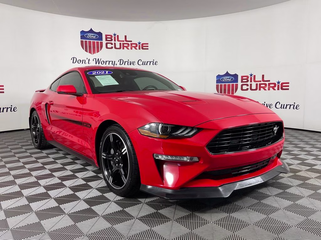 2021 Race Red Ford Mustang GT Premium RWD Coupe